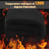 Oudain 4 Pcs High Temperature Carbon Felt Welding Blanket, 12" x 9", Fireproof Mat for Soldering Repairs
