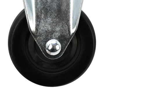 Shepherd Hardware 9786 400 Series 4-Inch Rigid Plate Caster Wheel, 275-lb Load Capacity
