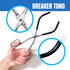 Basic Starter Scientific Lab Tools Pack - Chemistry Set with Crucible Tongs, Lab Spatula, Test Tube Clamps, Stainless