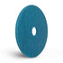 16" 3.25" 5 100% Americo Blue Cleaner Floor Pad, Diameter, Center Hole, Pads/Case, Machine Cleaner Floor Pads