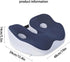 generic Tailbone Adjustable Memory Foam Seat Cushion for Sciatica, Back Pain, and Support