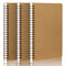 EUSOAR Dotted Spiral Notebook, A5 3-Pack, 5.5"x8.3", 120 Pages, Hardcover Wirebound for Journaling