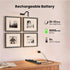 Dimmable 16n, 5000mAh 95+ 350LM Cordless Picture Light for Wall Rechargeable Battery Wall Sconce Art Light, CRI Wall