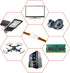 LYJEE 30 Pairs 1.25mm JST 3 Pin Micro Electrical Male and Female Connector Plug for LED Light