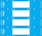 Tabbies File Pocket Handles, Light Blue/White, 9-5/8 x 2 Inches, 48 per Pack (TAB68806)