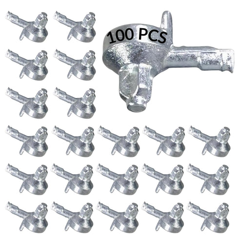 YINORD 100pcs Bookshelf Pegs Compatible with IKEA Part 131372, 3mm Bookshelf Pins, Replacement