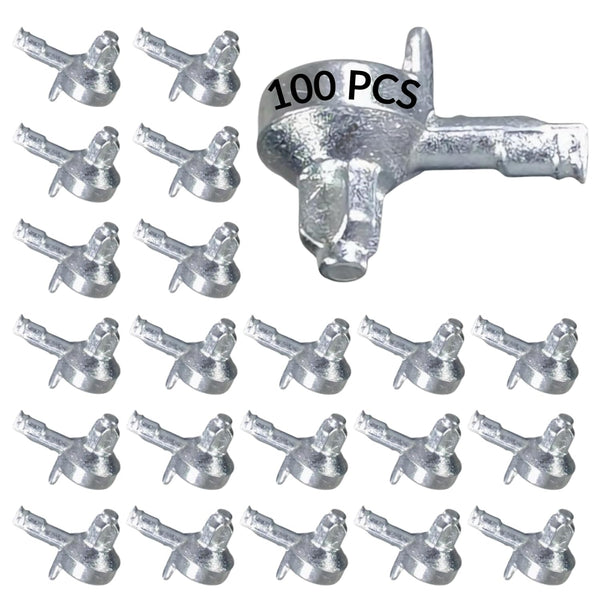 YINORD 100pcs Bookshelf Pegs Compatible with IKEA Part 131372, 3mm Bookshelf Pins, Replacement