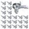 YINORD 100pcs Bookshelf Pegs Compatible with IKEA Part 131372, 3mm Bookshelf Pins, Replacement
