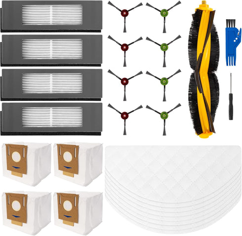 BlueStars Replacement Accessories Kit for ECOVACS DEEBOT OZMO T8, T8 AIVI, N8 Pro Robot Vacuum