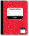 iScholar Composition Book, Wide Ruled, 9.75 x 7.5 Inches, 100 Sheets, Cover Color May Vary