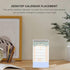 DOITOOL Small Academic Desk Calendar Standing Desktop Organizer with Manual Date Change Decorative Table Calendar