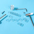 30 Pack 3/4 Inch Clear Plastic Washers, Flat Vinyl Replacement Parts for Glass Shower Door Handle and Towel Bars