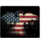 Eagle Rectangle Gaming Mousepad, Bald Eagle American Flag Mouse Pad for Computer Desk Laptop Office 9.5 X 7.9 Inch