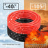 10 Wire,10FT 10AWG (10 10FT) Gauge OFC Pure Copper Wires, Battery Cable Red & Black Oxygen Free Stranded Low Voltage
