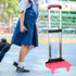 Generic Backpack Backpack Hand Truck Trolley Pink,Foldable Telescopic Rod,Collapsible Hand Cart Folding Trolley Cart