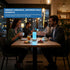 Rechargeable LED Table Lamp, Wireless Desk Lamp, Color-Changing Ambient Light, Multicolor Outdoor Lamp, Suitable