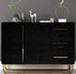 Glossy Black Contact Paper Shiny Peel and Stick Wallpaper Glitter Countertop Contact Paper Self-adhesive Removable Wallpaper Vinyl Decorative Kitchen Cabinet Shelf Liner Waterproof Film 15.8" 118.1" by Toduso