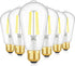 6-Pack Dimmable LED Light Bulbs, 7W 60W Equivalent, 900LM Ultra Bright, 5000K Daylight White, E26 Base
