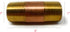 Metal Magery Brass Long Nipple, 1" X 1", 3" Length, Male NPT Pipe Fitting