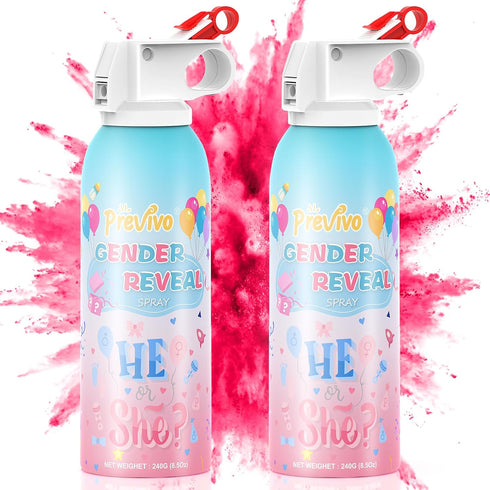 Reveal Fire Extinguisher Set -Gender Reveal Color Smoke Powder Spray - 100%