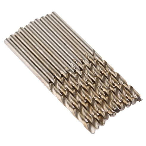 Twist Drill Bits - Mtsooning 10PCS 2.5mm Micro HSS Cobalt Metric Spiral Rotary Tool