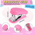 Ctosree Mini Stapler Bulk, 12 Pieces with 12 Boxes Staples, Built-in Staple Remover, Desk Tool (Blue, Green, Pink, Rose)