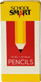 School Smart Hexagonal Pencil, No. 2, Pack of 96 - 083275