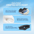 CoolSit Tailbone, Gel Seat Cushion for Office Chair, Car, or Wheelchair Orthopedic Memory Foam Pad with Cooling Gel