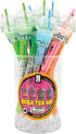 Pack 12 Raymond Geddes Boba Tea Mechanical Pencils of Cute Novelty Writing Supplies with Bubble Tea Toppers