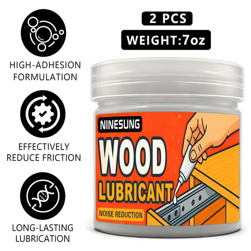 (7 oz) Wood Lubricant Drawer, Wood Wax for Furniture - Multi-Purpose Paste for Wood, Sliding Drawer & Door Hinge