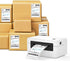 9527 Product 4 6 Pack 100 Label,100 Stack,1 x Thermal Labels - of Fanfold Labels for Direct Thermal Printer, White