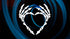 Reusable Skeleton Hands Heart Stencil 11" x 8.5" - Custom Gothic Design for Unique Crafts