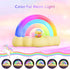 3 30 Rainbow Night Light, Night Lamp with Mode and min Timing LED Rechargeable Touch Control Neon Light for Kids