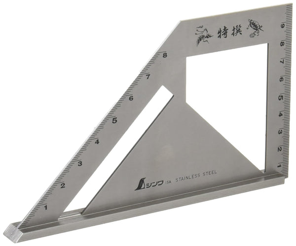 Shinwa Sokutei ANGLE SCRIBING SQUARE 62081 (Japan Import)