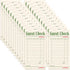 Guest Checks Books for Servers, Server Note Pads, 24 Pack, Natural Color
