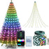 snorvindle Smart Christmas Tree Lights, 200 LEDs Christmas String Lights with Remote Control