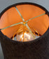 5x6x5 Chocolate Burlap Drum Chandelier Clip-On Lampshade - Perfect for chandeliers, foyer lights, and wall sconces