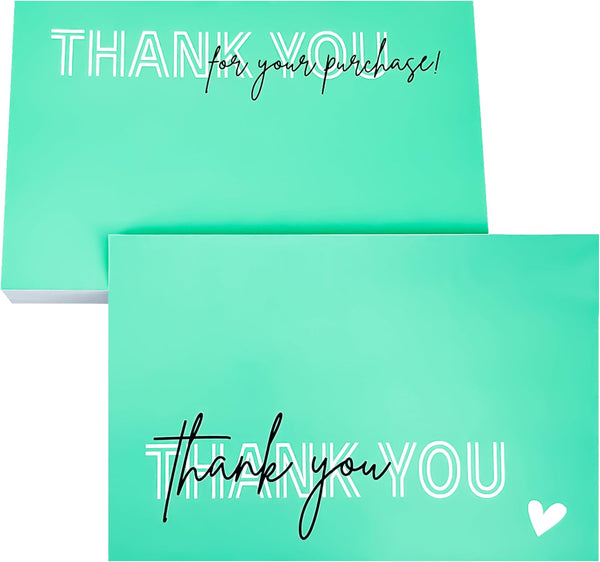 RXBC2011 Thank you for your purchase Cards client appreciation Postcard Cards Package