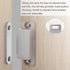 SDTWZW Pack 4 Cabinet Magnets Latch White Magnetic Door Catch for Cupboard Wardrobe and Shutter Hardware Magnetic