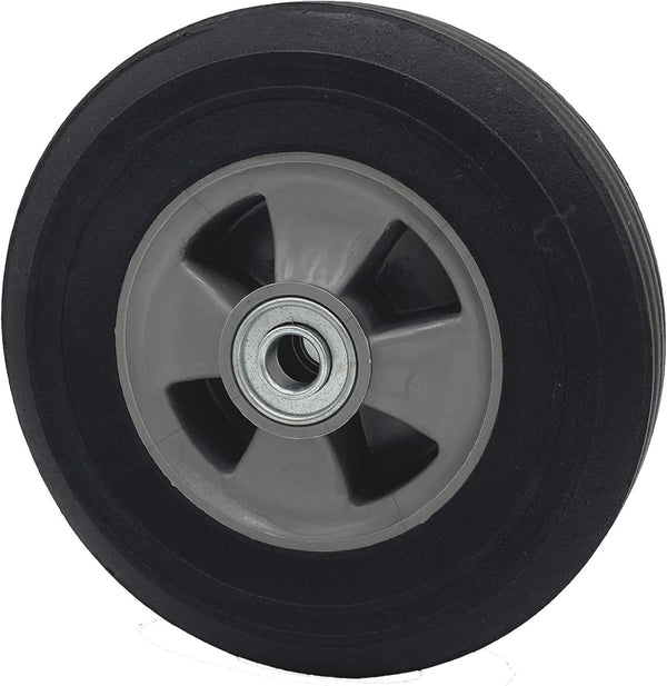 Rocky Mountain Goods Solid Rubber Hand Truck Wheel 8" X 2.25" - Flat Free Replacement Tire