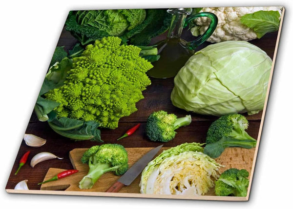 3dRose Cabbages, Broccoli, Cauliflower, Vegetables - LI11 NTO0018 - Nico Tondini 6