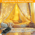66Ft 200LED 8 Fairy Lights Plug in with Remote, Waterproof String Lights Outdoor & Indoor Modes with Timer, LED Twinkle