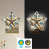 ALAZA Starfish Seashell Funny Star Shaped LED Night Light Dusk to Dawn Sensor Plug in Night Home Decor Desk Lamp