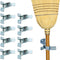Harrier Wall-Mount Spring Clamps, 10-Pack for Tools, Rakes, and Brooms