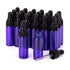 Kesell 5ml Small Dropper Bottles, Empty Essential Oil Glass Vials with Glass Eye Dropper (Pack of 20)