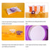 Dranvosk Stones,3PCS(Purple) Kidney Stone Strainer Plastic Urine Collector Urine Strainer for Kidney