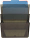 Officemate Wall File, Smoke, Set of 3 (21421)