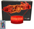 MARZIUS 3D Race Sports Car Illusion Night Light Roadster-Shaped LED Table Lamp with