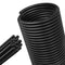 25FT Backer Rod, 1/2 Inch Diameter Foam Caulk Concrete Expansion Joint Filler, Black Rubber Caulk Saver for Gaps