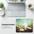 Serenity in Spring Daisies Mouse Pad, Stitched Edges Non-Slip Rubber Base, A Breath of Fresh Air for Your Desk